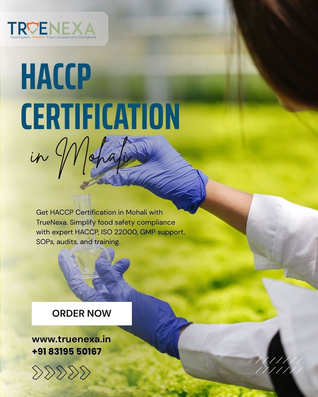 HACCP Certification in Mohali | Expert Food Safety Support | TrueNexa